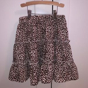Leopard print SHEIN skirt